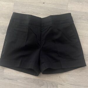 Express Black High-Waist Tailored Shorts
